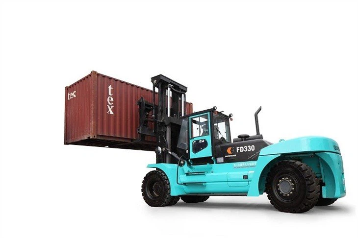 Diesel 30 ton forklift with container