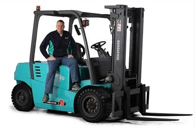 6 Tan 4 Roda Electric Forklift